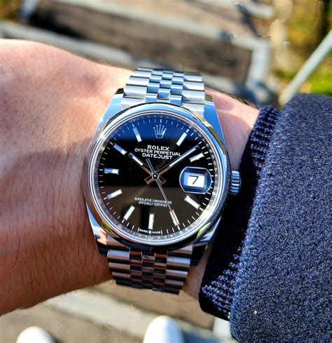 rolex wrist watch datejust